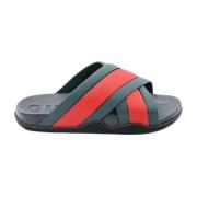 Gucci Slide Sandal Multicolor, Herr