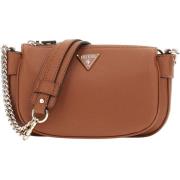 Guess Hinkstil Handväska i Cognac Brown, Dam