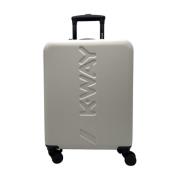 K-Way Lätt Reseväska Trolley Beige, Unisex