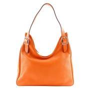 Hermès Vintage Pre-owned Laeder axelremsvskor Orange, Dam