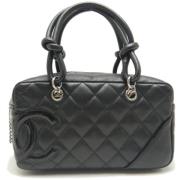 Chanel Vintage Pre-owned Laeder chanel-vskor Black, Dam