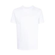 Emporio Armani Vit Bomull Crew-Neck T-Shirt White, Herr