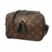 Louis Vuitton Vintage Pre-owned Tyg kuvertvskor Brown, Dam