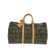 Louis Vuitton Vintage Pre-owned Canvas louis-vuitton-vskor Brown, Dam