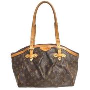 Louis Vuitton Vintage Pre-owned Tyg handvskor Brown, Dam