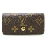 Louis Vuitton Vintage Pre-owned Canvas nyckelhllare Brown, Dam