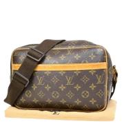 Louis Vuitton Vintage Pre-owned Canvas axelremsvskor Brown, Dam