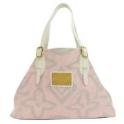 Louis Vuitton Vintage Pre-owned Canvas handvskor Pink, Dam