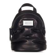 Maison Margiela Svart Quiltad Bucket Bag & Ryggsäck Black, Herr