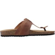 Geox Stilren Sandal Flip Flops Brown, Herr