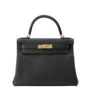 Hermès Vintage Pre-owned Laeder handvskor Black, Dam