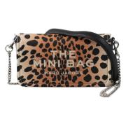 Marc Jacobs Cheetah Chain Mini Väska Brown, Dam