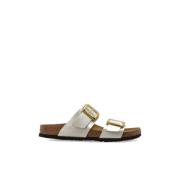 Birkenstock Sydney Kuddkuddar med Spänne Beige, Dam