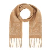 Max Mara Stiliga Scarves & Shawls Kollektion Beige, Dam