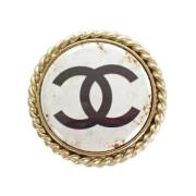 Chanel Vintage Pre-owned Guld chanel-smycken Yellow, Dam