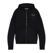 Palm Angels Hoodie Black, Herr