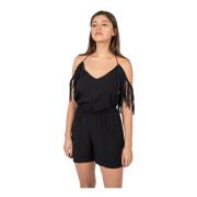 Pinko Elegant Jumpsuit med Stiliga Detaljer Black, Dam