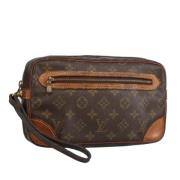 Louis Vuitton Vintage Pre-owned Canvas kuvertvskor Brown, Dam