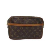 Louis Vuitton Vintage Pre-owned Canvas louis-vuitton-vskor Brown, Dam