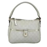 Gucci Vintage Pre-owned Canvas gucci-vskor White, Dam