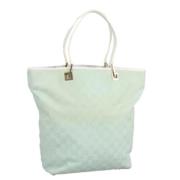 Gucci Vintage Pre-owned Canvas totevskor Blue, Dam