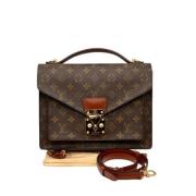 Louis Vuitton Vintage Pre-owned Laeder louis-vuitton-vskor Brown, Dam