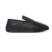 Bottega Veneta Svart Intrecciato Nappa Slipper Black, Herr