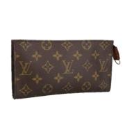 Louis Vuitton Vintage Pre-owned Canvas necessrer Brown, Dam