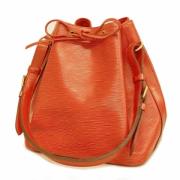 Louis Vuitton Vintage Pre-owned Tyg axelremsvskor Red, Dam