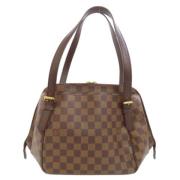 Louis Vuitton Vintage Pre-owned Canvas louis-vuitton-vskor Brown, Dam