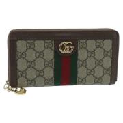 Gucci Vintage Pre-owned Canvas plnbcker Beige, Dam