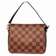 Louis Vuitton Vintage Pre-owned Tyg louis-vuitton-vskor Brown, Dam