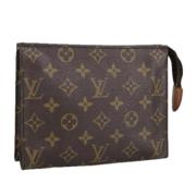 Louis Vuitton Vintage Pre-owned Canvas louis-vuitton-vskor Brown, Dam