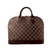 Louis Vuitton Vintage Pre-owned Canvas louis-vuitton-vskor Brown, Dam