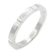 Cartier Vintage Pre-owned Vitt guld ringar Gray, Dam