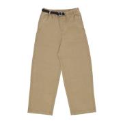 Element Khaki Women's Wander Wide Leg Trousers Brown, Herr