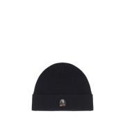 Parajumpers Räfflad Merinoull Beanie Mössa Black, Herr