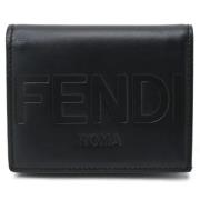 Fendi Vintage Pre-owned Laeder plnbcker Black, Dam