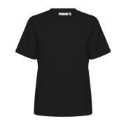 InWear Svart T-shirt Vincentiw Karmen Top Black, Dam