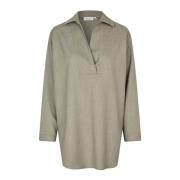 Masai Elegant Tunika Topp Vetiver Gray, Dam