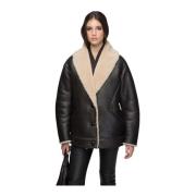 Vespucci by VSP Nila - Brun Beige Shearling Kappa Brown, Dam