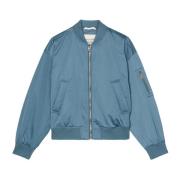 Marc O'Polo Vanlig aviator-stil blouson Blue, Dam