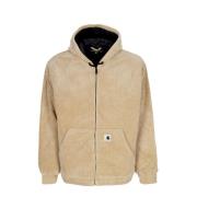 Carhartt Wip Sammet Millen Jacka med Justerbar Huva Brown, Dam