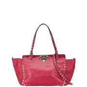 Valentino Vintage Pre-owned Laeder axelremsvskor Pink, Dam