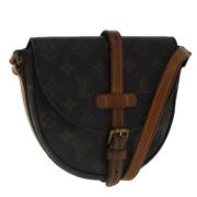 Louis Vuitton Vintage Pre-owned Tyg louis-vuitton-vskor Brown, Dam