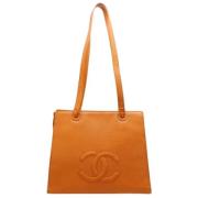 Chanel Vintage Pre-owned Laeder chanel-vskor Brown, Dam