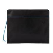 Piquadro Herr Clutch med Interna Tillbehör Black, Unisex