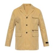 Versace Bomullsblazer Beige, Herr