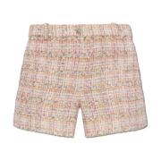 Versace Tweedshorts med lurextråd Multicolor, Dam