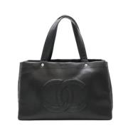 Chanel Vintage Pre-owned Laeder chanel-vskor Black, Dam